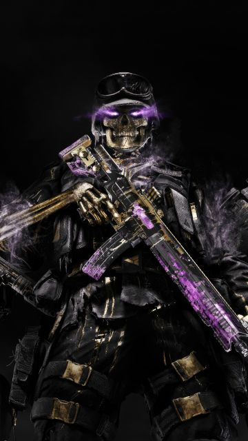 Call of Duty Warzone 2, 2024 Games, Black background, 5K