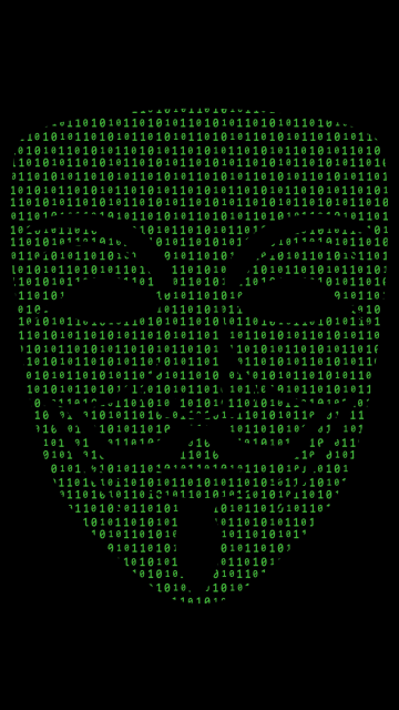 Anonymous, Binary, Bits, 5K, Hacker, Black background, AMOLED