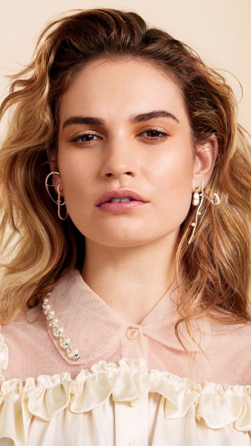 Lily James, Allure, Cover shoot, 5K, 8K