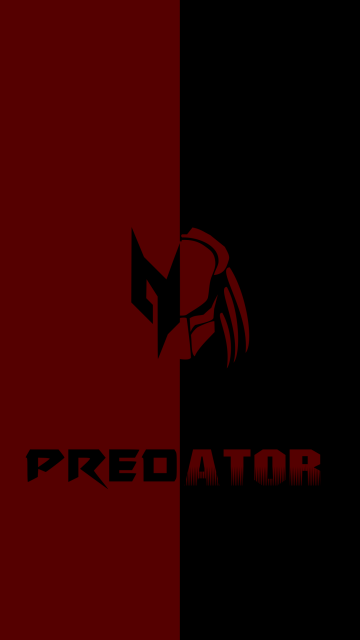 Acer Predator, Red background, Dark red