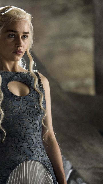 Game of Thrones, Daenerys Targaryen, Emilia Clarke, 5K