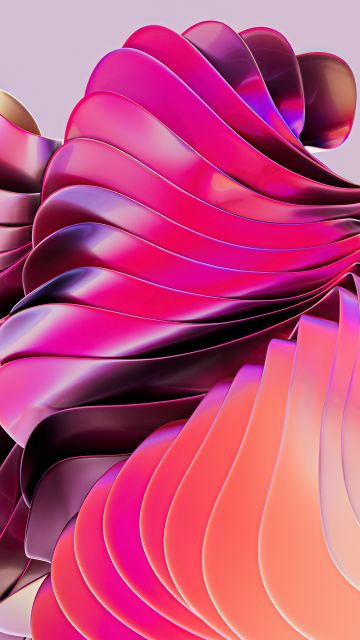 Pink abstract, 3D background, 5K