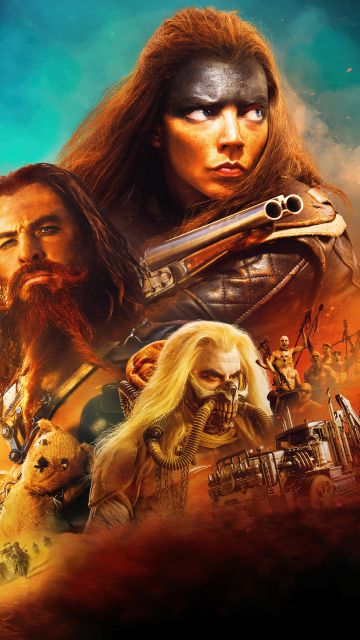Furiosa: A Mad Max Saga, 8K, Anya Taylor-Joy, Chris Hemsworth, Tom Hardy, 2024 Movies, 5K