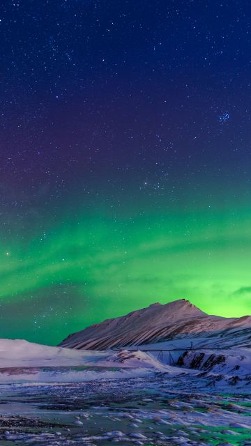 Northern Lights, Norway, Aurora Borealis, Winter, 5K