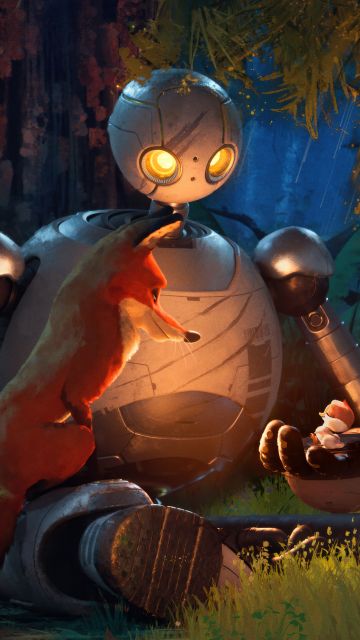 The Wild Robot, Animation movies, 2024 Movies, 5K