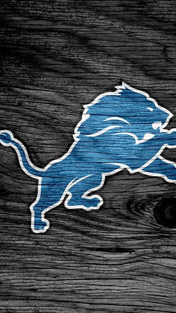 Detroit Lions, Dark background, American football team, NFL team, 5K