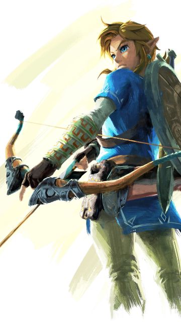 Link, The Legend of Zelda, 5K, 8K, White background