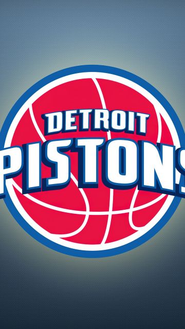 Basketball team, Detroit Pistons, Logo, 5K