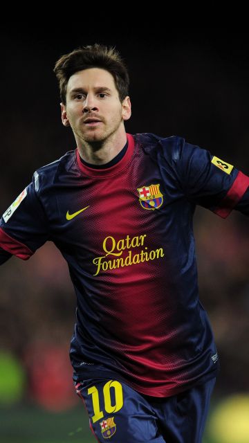 FCB, Lionel Messi, 5K, Football player