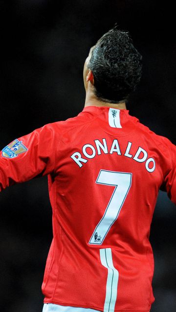 Cristiano Ronaldo, Manchester United, Jersey, 5K
