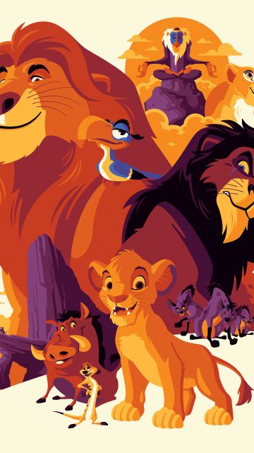 The Lion King, Illustration, 5K, 8K