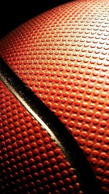 Basketball, Black background, Closeup, AMOLED