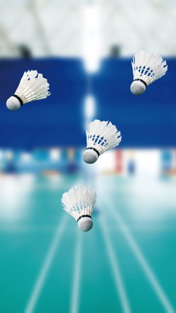 Feather, Shuttlecocks, Badminton court, 5K, 8K, Badminton