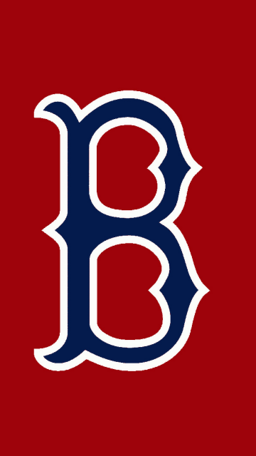 Boston Red Sox, Minimalist, Red background, Baseball team, Major League Baseball (MLB)