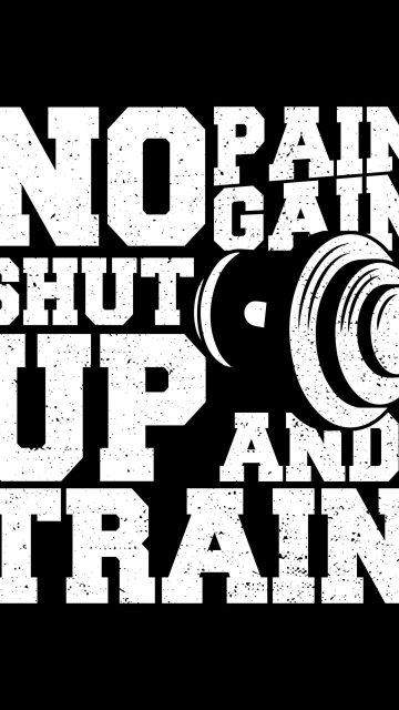 No pain No gain, Weight training, 5K, Inspirational quotes, Motivational quotes, Black background, 5K