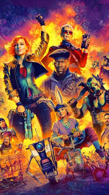 Borderlands, Movie poster, 5K, 2024 Movies