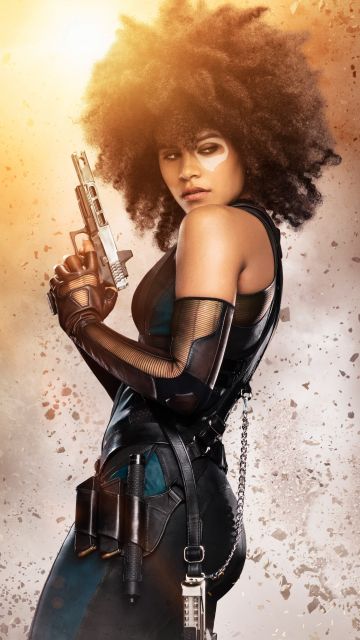 Domino, Deadpool 2, Zazie Beetz, 5K