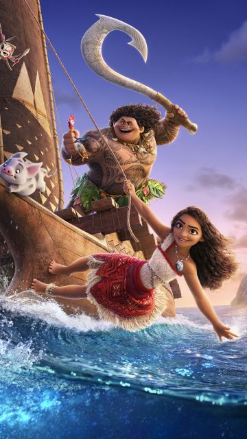 Moana 2, 8K, 2024 Movies, Animation movies, 5K