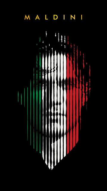 AC Milan, Football player, Black background, 5K, AMOLED