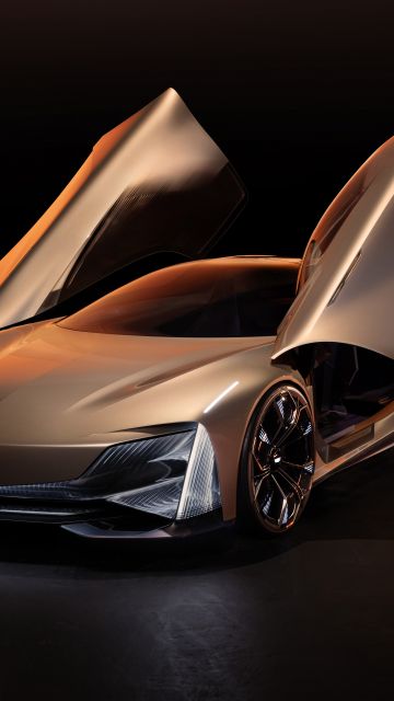 Cadillac Opulent Velocity, Concept cars, 2024, 5K, Futuristic, Dark background