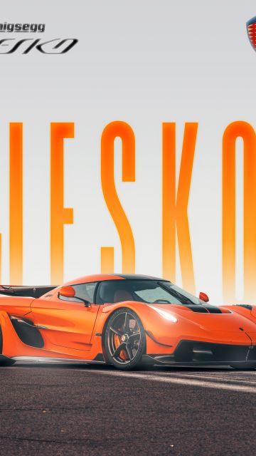 Koenigsegg Jesko, Poster, Sports cars, 5K