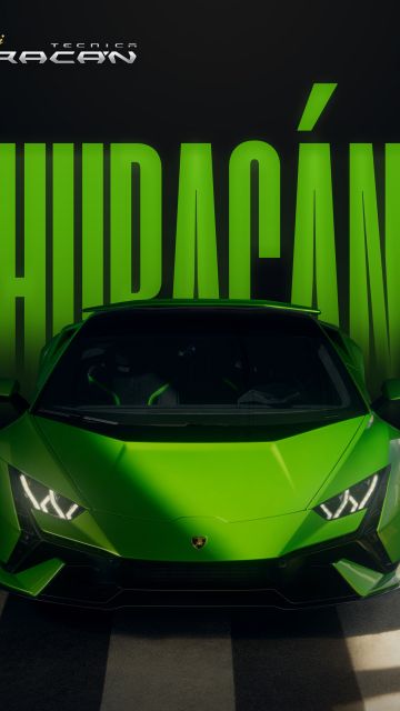 Lamborghini Huracán Tecnica, Poster, 5K