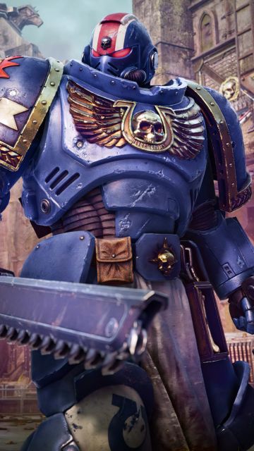 Warhammer 40K Space Marine 2, Screenshot, Gameplay, 2024 Games, Titus, 5K, Ultramarines