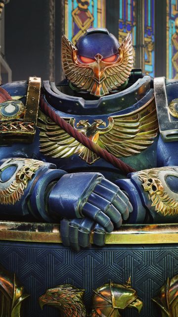 Shield, Warhammer 40K Space Marine 2, 2024 Games, Ultramarines