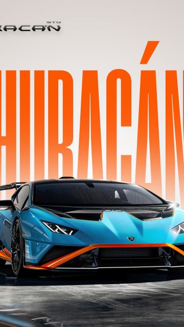 Lamborghini Huracán STO, Poster, Sports cars, 5K