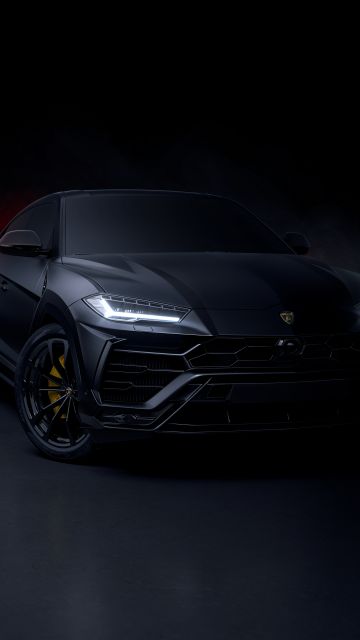 Lamborghini Urus, Dark aesthetic, 8K, 5K, Dark background