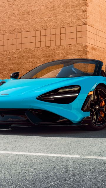 McLaren 765LT Spider, Super Sports Cars, 8K, 5K