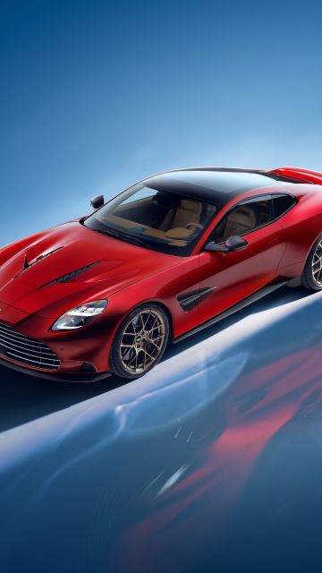 Aston Martin Vanquish, Super Sports Car, 5K, 8K, Red cars