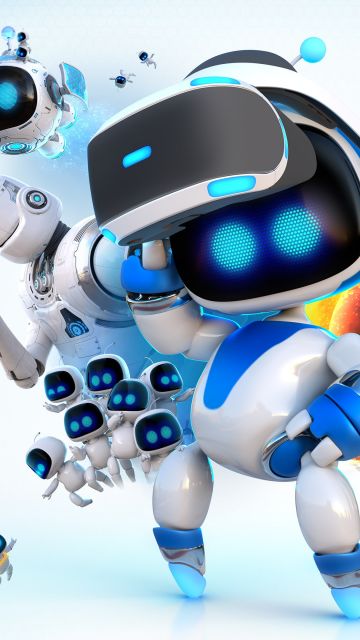 Astro Bot, Game poster, PlayStation 5, 2024 Games