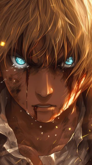 Armin Arlert, AI art, Attack on Titan, 5K