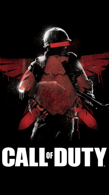 Call of Duty, Soldier, Dark background, 5K