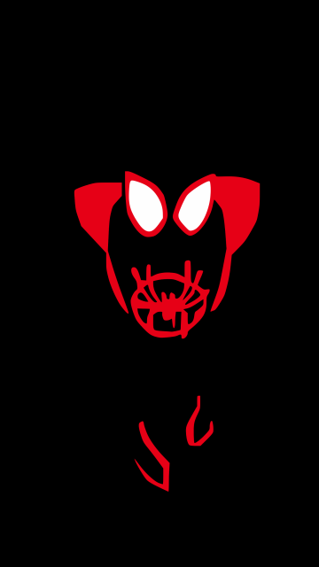 Miles Morales, Minimal art, AMOLED, 5K, Spider-Man