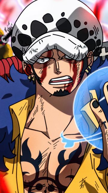 Trafalgar Law, 5K, Artwork, One Piece