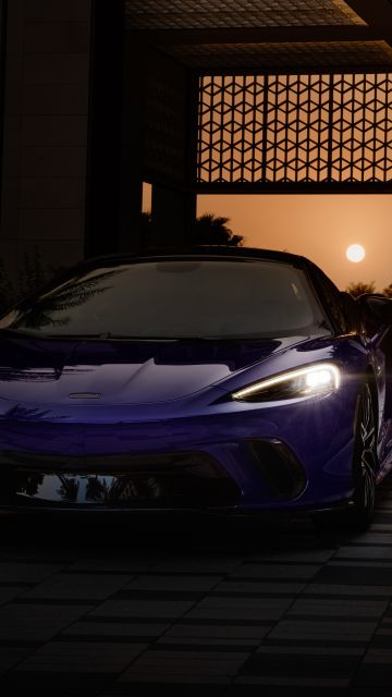 McLaren GTS, Night, 2024, Supercar, 5K, 8K