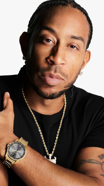 Ludacris, American rapper, White background, Closeup, American actor