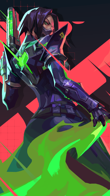 Viper, Game Art, Valorant agent