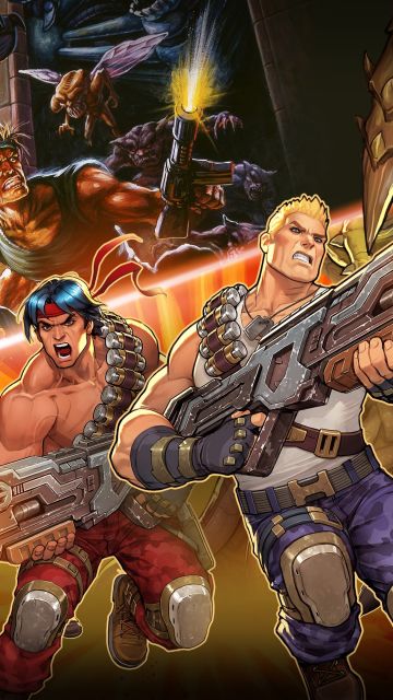 Contra: Operation Galuga, Game Art, 2024 Games, Nintendo Switch, Bill Rizer