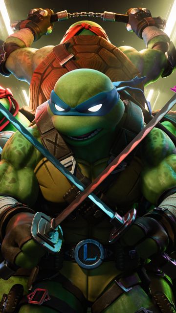 Fortnite x TMNT, 2024 Games, Leonardo (TMNT), Donatello (TMNT), Raphael (TMNT), Michelangelo (TMNT), Ninja Warrior, Ninja turtle