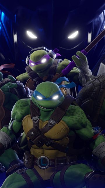 TMNT, Fortnite, 2024 Games, Leonardo (TMNT), Donatello (TMNT), Raphael (TMNT), Michelangelo (TMNT), Ninja Warrior, Ninja turtle