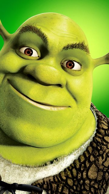 Shrek, Animation movies, DreamWorks Animation, Green background