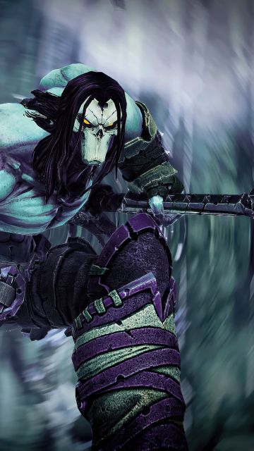 Death (Darksiders), Artwork, Video Game, 5K