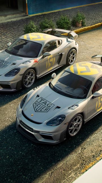 Porsche 718 Cayman GT4 RS, TAG Heuer x Porsche, 2024, 5K