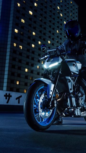 Yamaha MT-07, 2025, Night, 5K