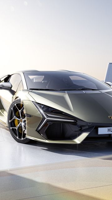 Lamborghini Revuelto, CGI, 5K, Aesthetic, Hybrid sports car