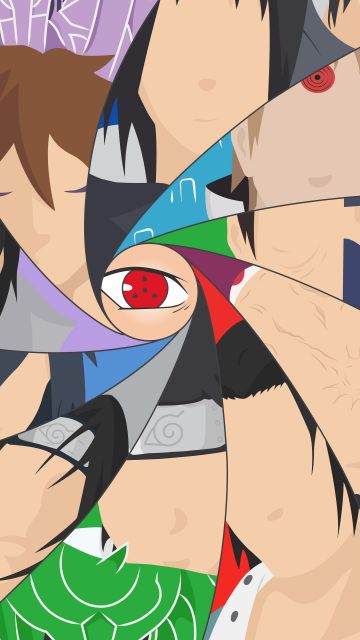 Sharingan eye, Naruto, Faceless, Sasuke Uchiha, Naruto Uzumaki, Madara Uchiha, Itachi Uchiha, Artwork, 5K, 8K