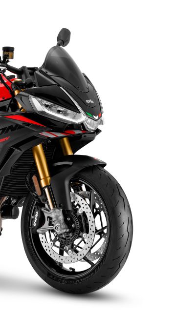 Aprilia Tuono 660 Factory, 2025, White background, Sports bikes, 5K